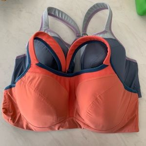 Panache Sports Bra, 38DD, Bundle of 2, Underwire